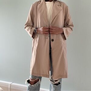 Zara Flowy Trench Coat